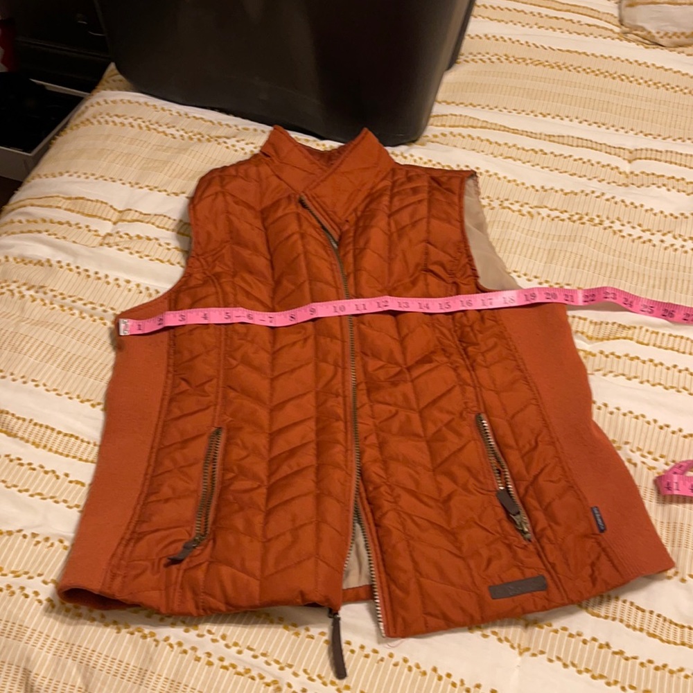 Xl burnt orange vest/jacket